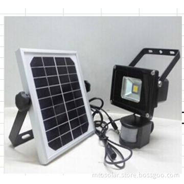 solar LED flood light motion sensor light